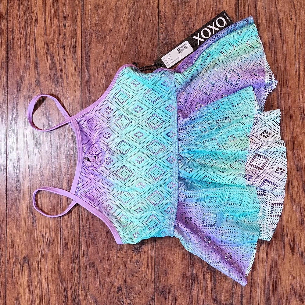 XOXO Girls Ombre Tankini Top